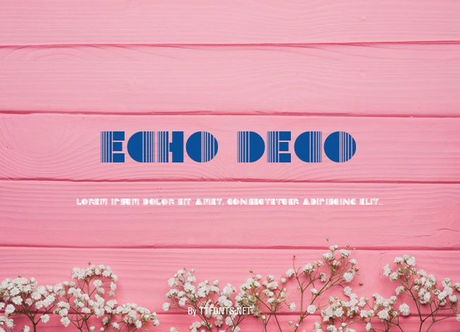 Echo Deco example